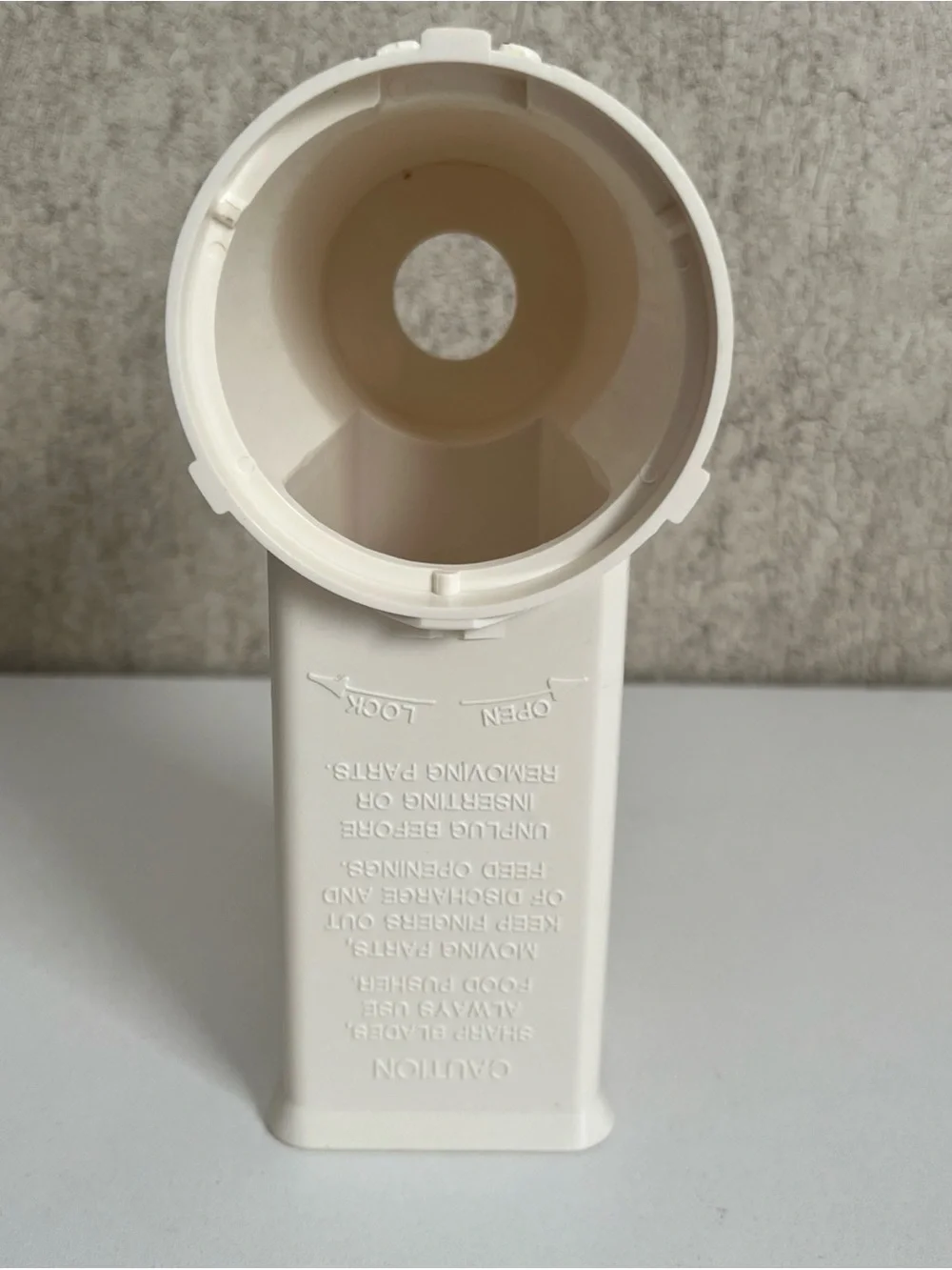 Presto Salad Shooter Model 0291001 Replacement Parts Food Chamber Food Chute
